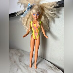 Barbie’s Skipper 1990’s swimsuit vintage doll